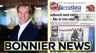 Artikelbild för artikeln Bonnier utökar makten - köper lokaltidning