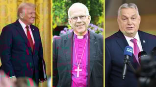 Artikelbild för artikeln Ärkebiskopen till attack mot kristna nationalister