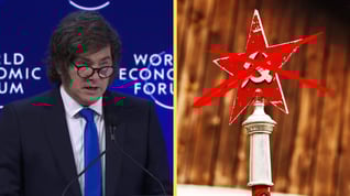 Artikelbild för artikeln: Javier Milei varnar för socialism: "Slutar alltid illa"