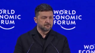Artikelbild för artikeln: Zelenskyj läxade upp Europa i Davos: ”Inget har förändrats”