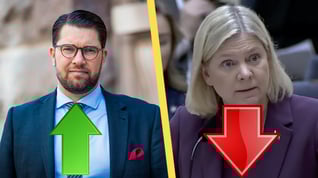 Artikelbild för artikeln Åkesson går om Andersson i förtroendemätning