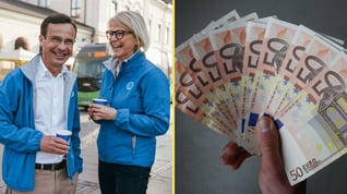 Artikelbild för artikeln M: Utred införande av euro vid valseger