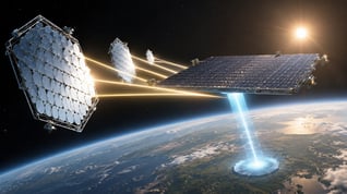Artikelbild för artikeln Japan siktar på att bli först i världen inom rymdbaserad solenergi