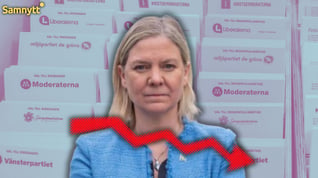Artikelbild för artikeln: Nytt bottenrekord för S - Liberalerna illa ute igen