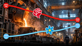 Artikelbild för artikeln: Historiskt skifte: Industriarbetarna går mot SD