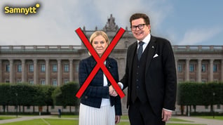 Artikelbild för artikeln Magdalena Andersson röstades ned - 248 nej mot 99 ja