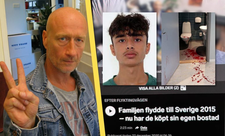 Artikelbild för artikeln: Sköt klasskompis i huvudet – lyftes fram som exempel på lyckad integration av Sveriges radio