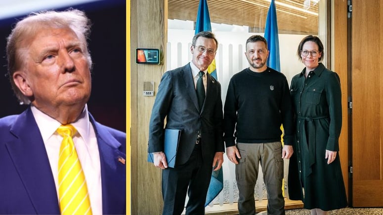 Artikelbild för artikeln: Utrikesministern om Trump nonchalerar Ukraina: Viktigt att vi kliver fram och ökar stödet