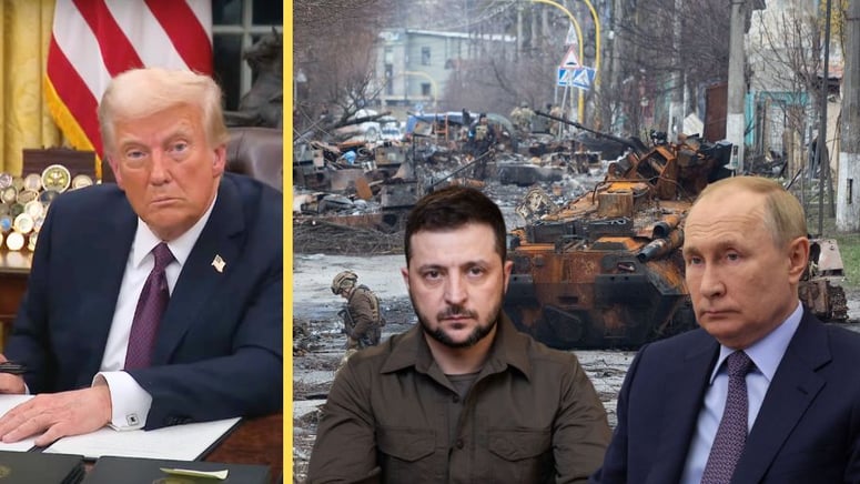 Artikelbild för artikeln: Trump om Zelenskyj vägrar fredsplanen med Ryssland: “Då kan han fortsätta strida av hela sitt lilla hjärta"