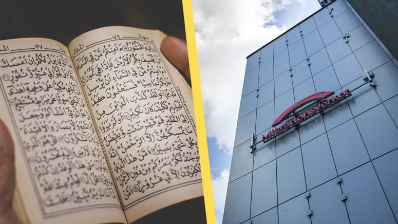 Artikelbild för artikeln: Mångkulturellt kaos på Migrationsverket - uppmanas konvertera till islam