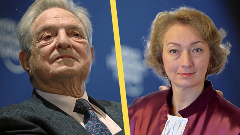 Artikelbild för artikeln: Rumänsk domare som underkände val knyts till George Soros