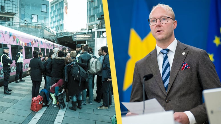 Artikelbild för artikeln: SD försvarar regeringens migrationspolitik: "Kan inte vända 30 års haveri på en mandatperiod"