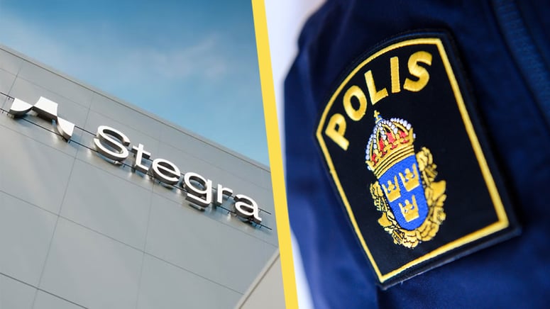 Artikelbild för artikeln: Stor polisinsats vid Stegra