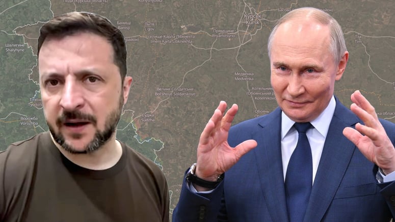 Artikelbild för artikeln: Zelenskyj: Våra trupper är kvar i Kursk