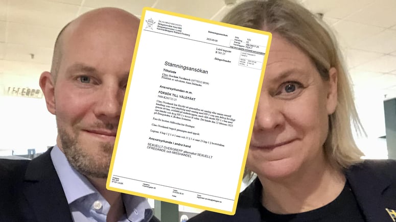 Artikelbild för artikeln: Bodens S-topp Claes Nordmark åtalas för våldtäktsförsök