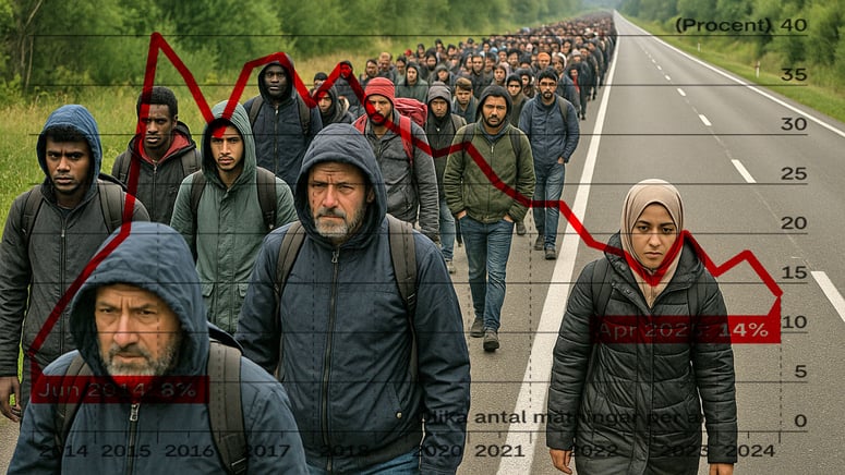 Artikelbild för artikeln: DN: Invandringen inte längre en viktig fråga