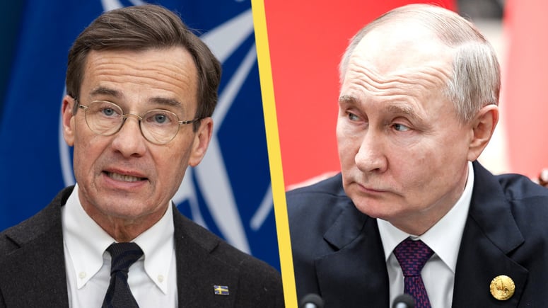 Artikelbild för artikeln: Kristerssons känga till Putin: "Födelsetalen faller" i Ryssland