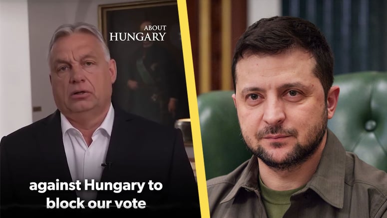 Artikelbild för artikeln: Orbán: Ukraina i maskopi med ungerska oppositionen i smutskastningskampanj mot Ungerns regering