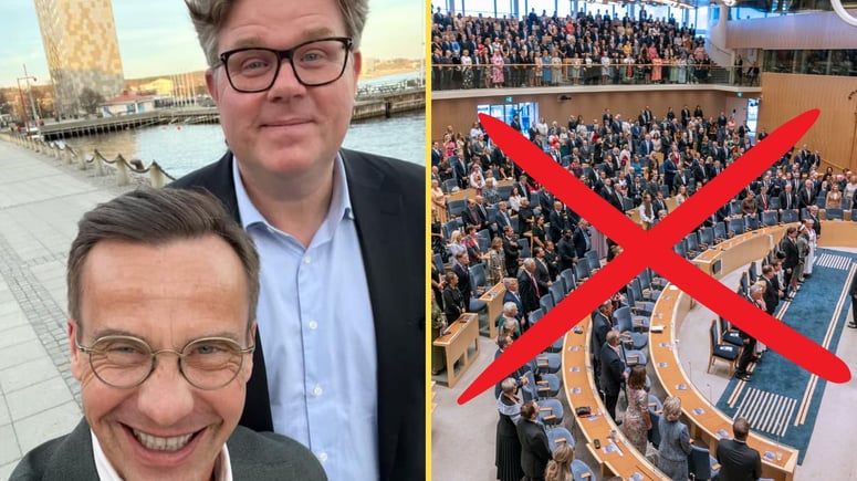 Artikelbild för artikeln: Regeringen vill ändra grundlagen: Måste fatta beslut utan riksdagen