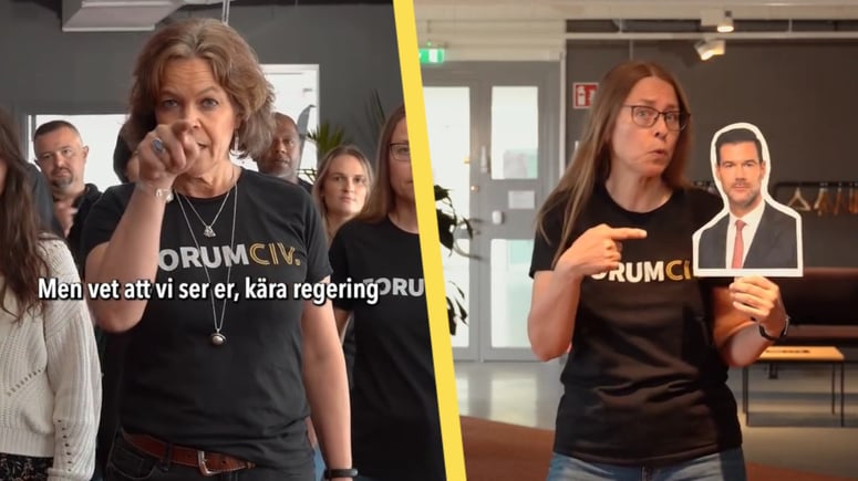 Artikelbild för artikeln: "Vi ser er, kära regering" – Sida-organisation spelar in poppig musikvideo i protest