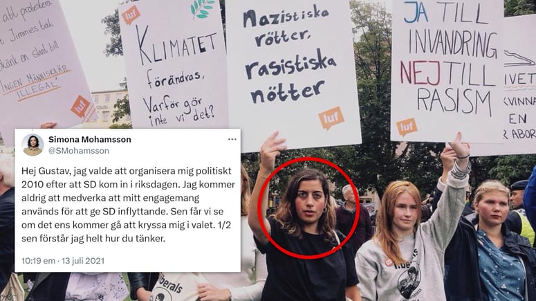 Artikelbild för artikeln: Föreslagna L-ledaren engagerade sig politiskt för att bekämpa SD