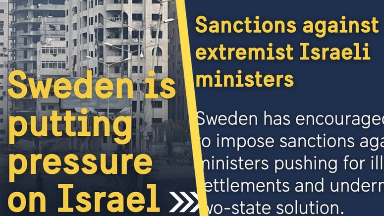 Artikelbild för artikeln: UD sprider anti-israelisk propaganda