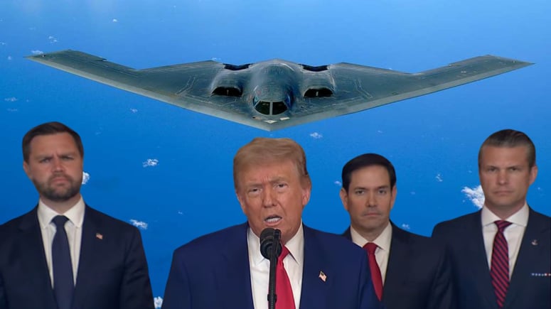 Artikelbild för artikeln: Efter bombningarna: Trump öppnar för regimskifte i Iran