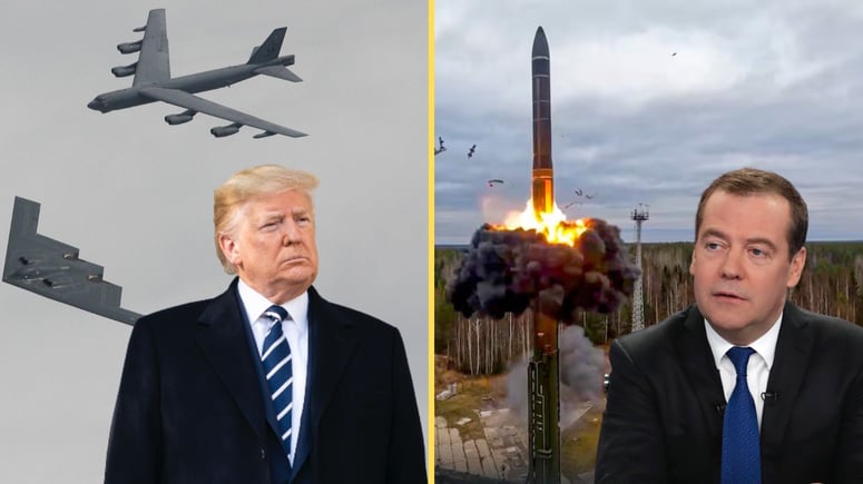 Artikelbild för artikeln: Trump och Medvedev i kärnvapen-tjafs på sociala medier