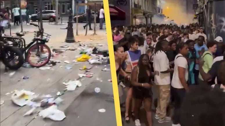 Artikelbild för artikeln: VIDEO: Kaotiskt på festival - besökare stuckna med sprutor