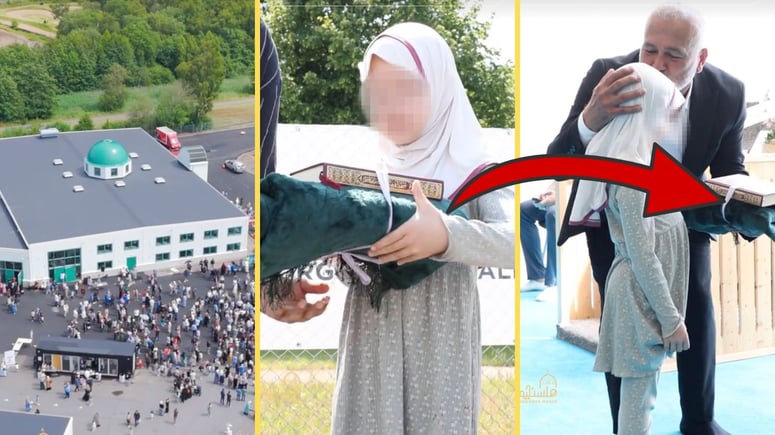 Artikelbild för artikeln: Huckleflicka invigde Skandinaviens största moské i Skåne - "Stor stolthet som svensk muslim"