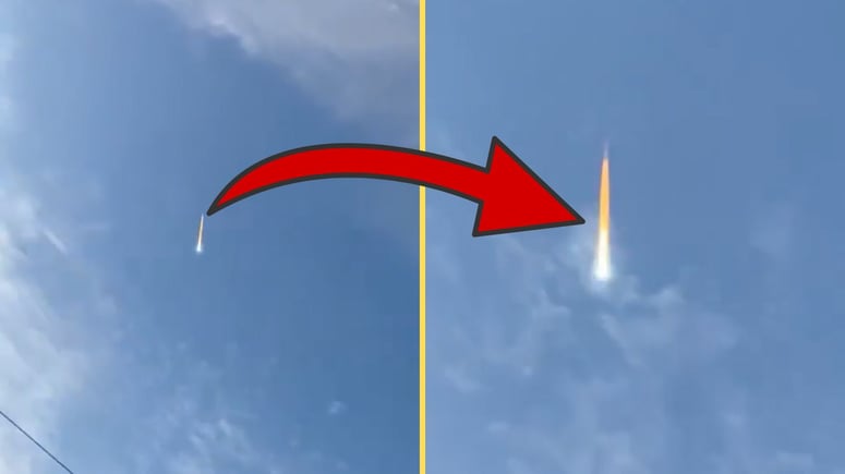 Artikelbild för artikeln: VIDEO: Rymdsten bränner genom himlen över Sverige