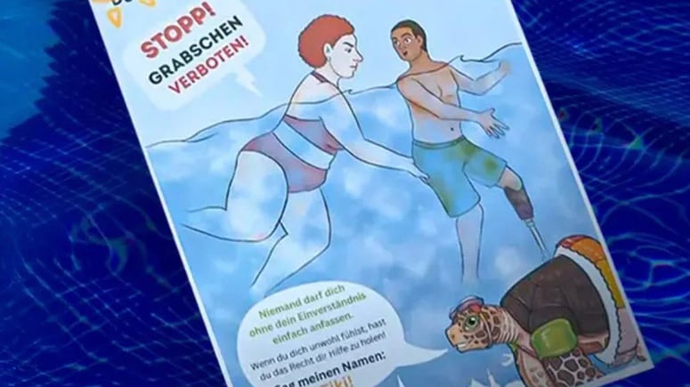 Artikelbild för artikeln: Vit kvinna tafsar på svart funktionshindrad pojke i kampanj mot trakasserier