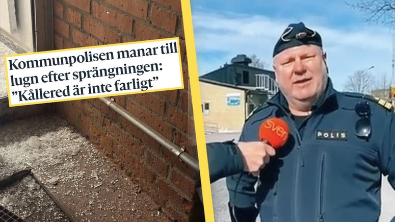 Artikelbild för artikeln: Polis besvärad av kritiska frågor om sitt skönmålande av gängvåld – går till attack mot Samnytt