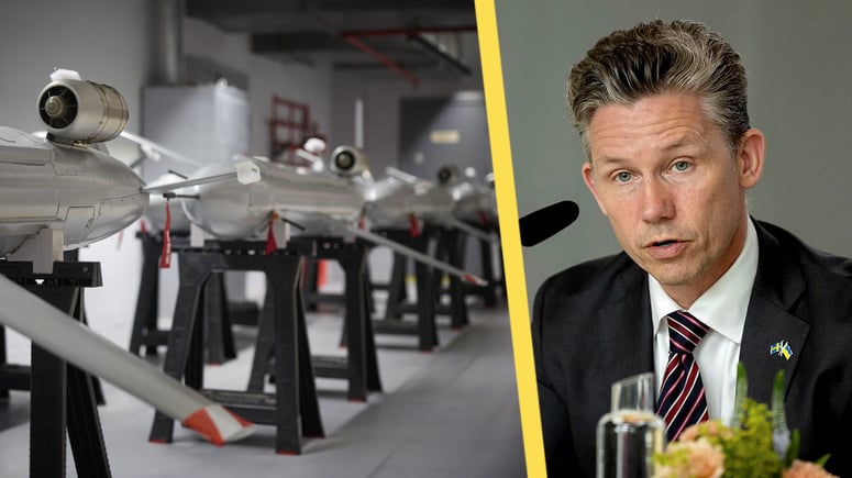 Artikelbild för artikeln: Regeringen överväger ukrainska vapenfabriker i Sverige