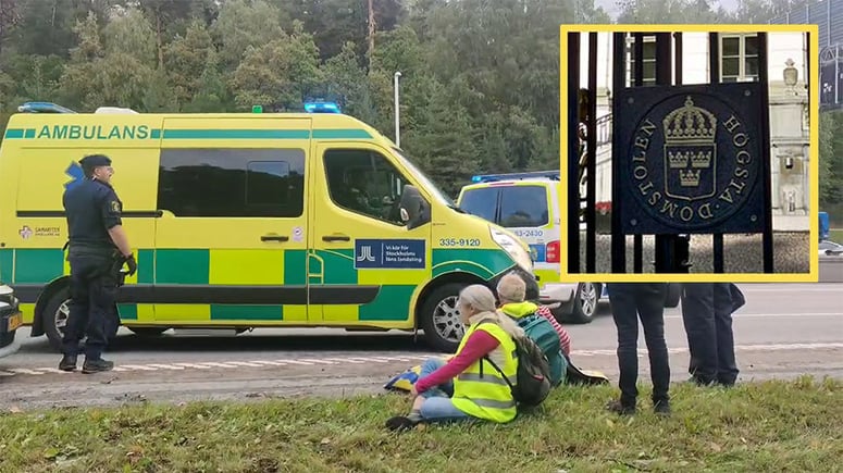 Artikelbild för artikeln: HD: Blockera trafik och ambulans inte sabotage – om det är för klimatets skull