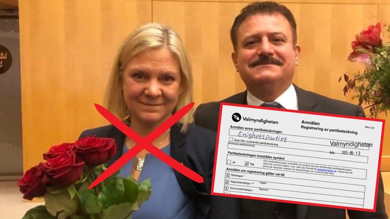 Artikelbild för artikeln: El-Haj uteslöts ur S – nu lanserar han nytt parti med stöd från imamer