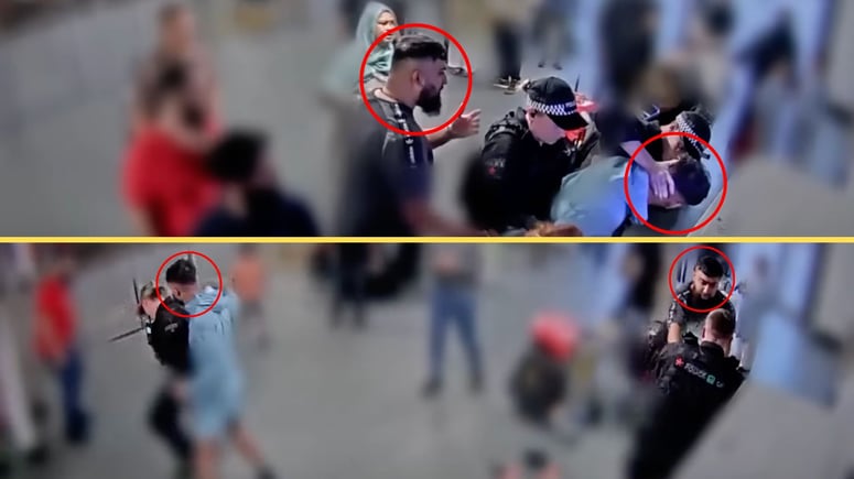 Artikelbild för artikeln: VIDEO: Muhammed och Mohammed misshandlade poliser – sen gnälldes det om “polisövervåld”