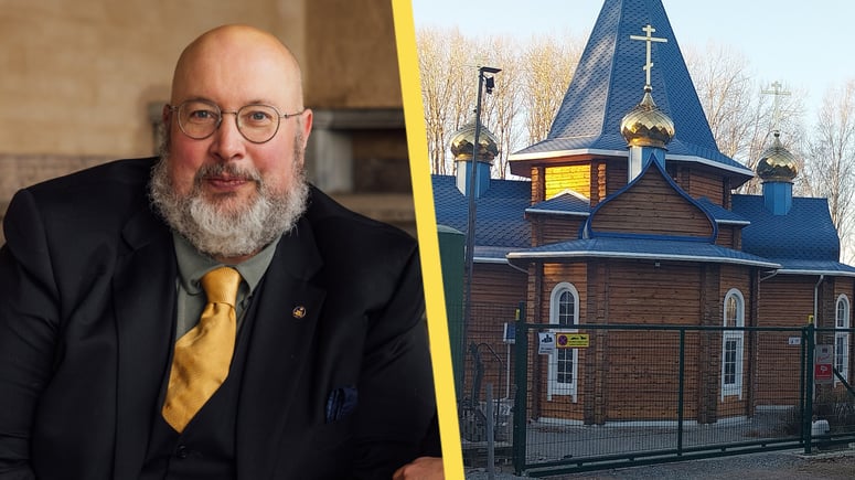 Artikelbild för artikeln: Västerås ändrade uppfattning om rysk-ortodox kyrka efter besök från Patrik Oksanen