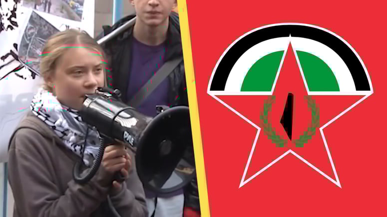 Artikelbild för artikeln: Klimat-Greta får pris av palestinagrupp som hyllar Hamas