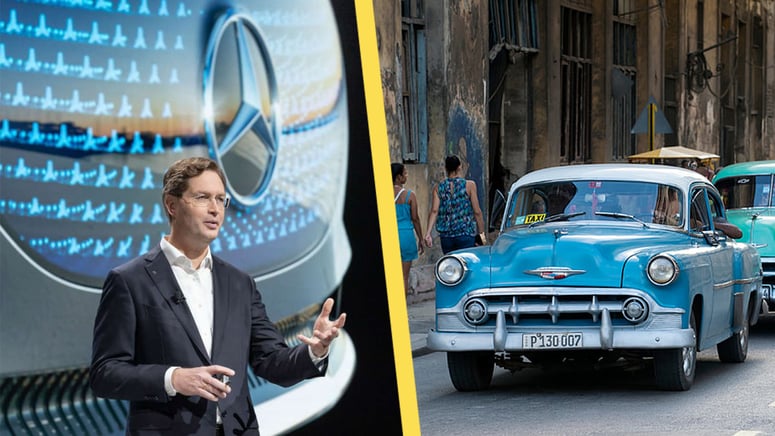 Artikelbild för artikeln: Mercedes vd varnar: Mer realistisk omställning av EU:s bilindustri – annars hotar ”Havanna-effekt”