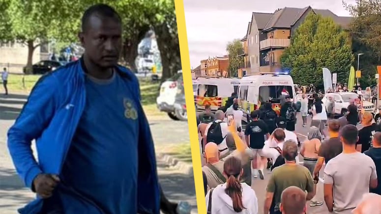 Artikelbild för artikeln: Våldsamma protester efter migrant sexofredat flicka