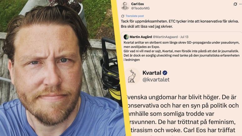 Artikelbild för artikeln: Vänsterns mediedrev mot Carl Eos blev en propagandaförlust