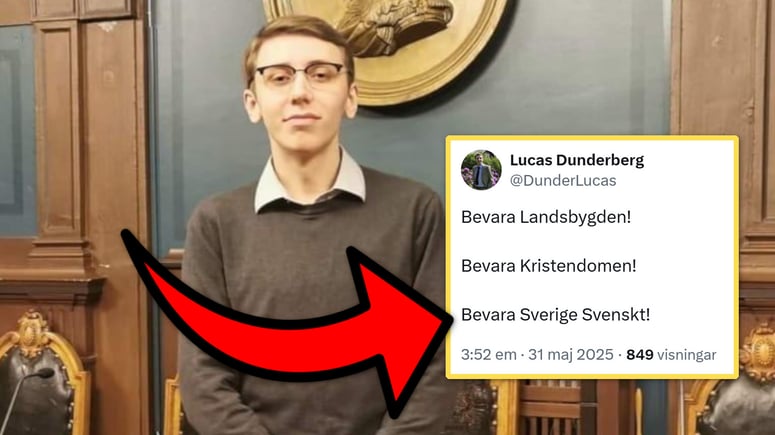 Artikelbild för artikeln: SD-politiker som vill "Bevara Sverige Svenskt" sparkas ut