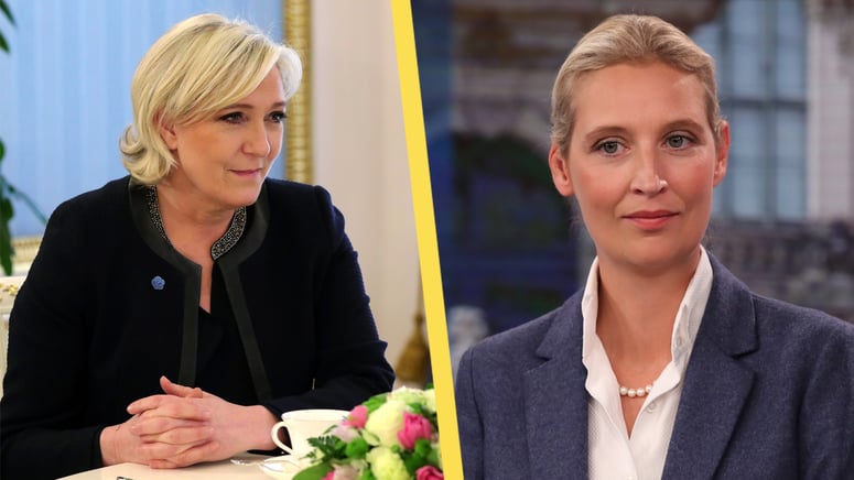 Artikelbild för artikeln: Kvinnorna som ska rädda Europa - AfD nu STÖRST