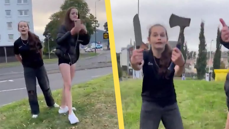 Artikelbild för artikeln: VIDEO: Tonårsflicka försvarade sig mot migrant - åtalas