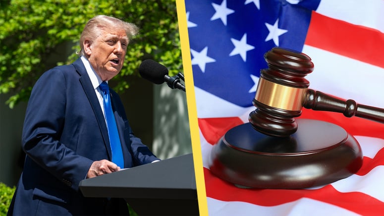 Artikelbild för artikeln: Trumps tullar ogiltigförklaras av domstol