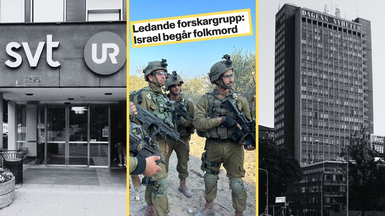 Artikelbild för artikeln: Svensk media: "Världens ledande folkmordsforskare" hävdar folkmord i Gaza - är löst sammansatt aktivistgrupp