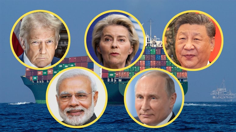 Artikelbild för artikeln: Trump till EU: Inför 100-procentiga tullar mot Kina och Indien – vill pressa Ryssland att avsluta kriget