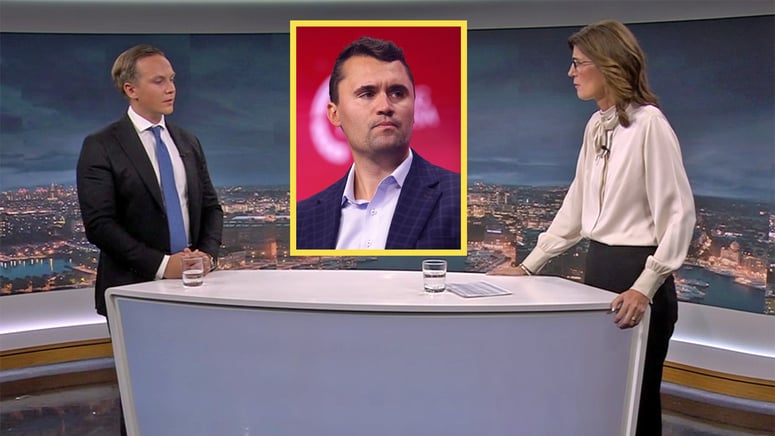 Artikelbild för artikeln: Andersson (SD) kritisk till rapporteringen om mordet på Charlie Kirk