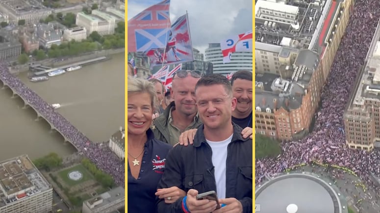 Artikelbild för artikeln: Tommy Robinson: Miljoner protesterar mot massinvandringen